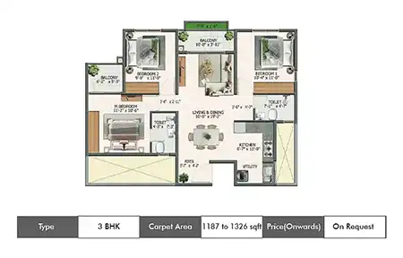 3bhk SqFt